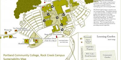 Kaart van die PCC rock creek
